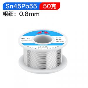 Low temperature soldering wire Sn